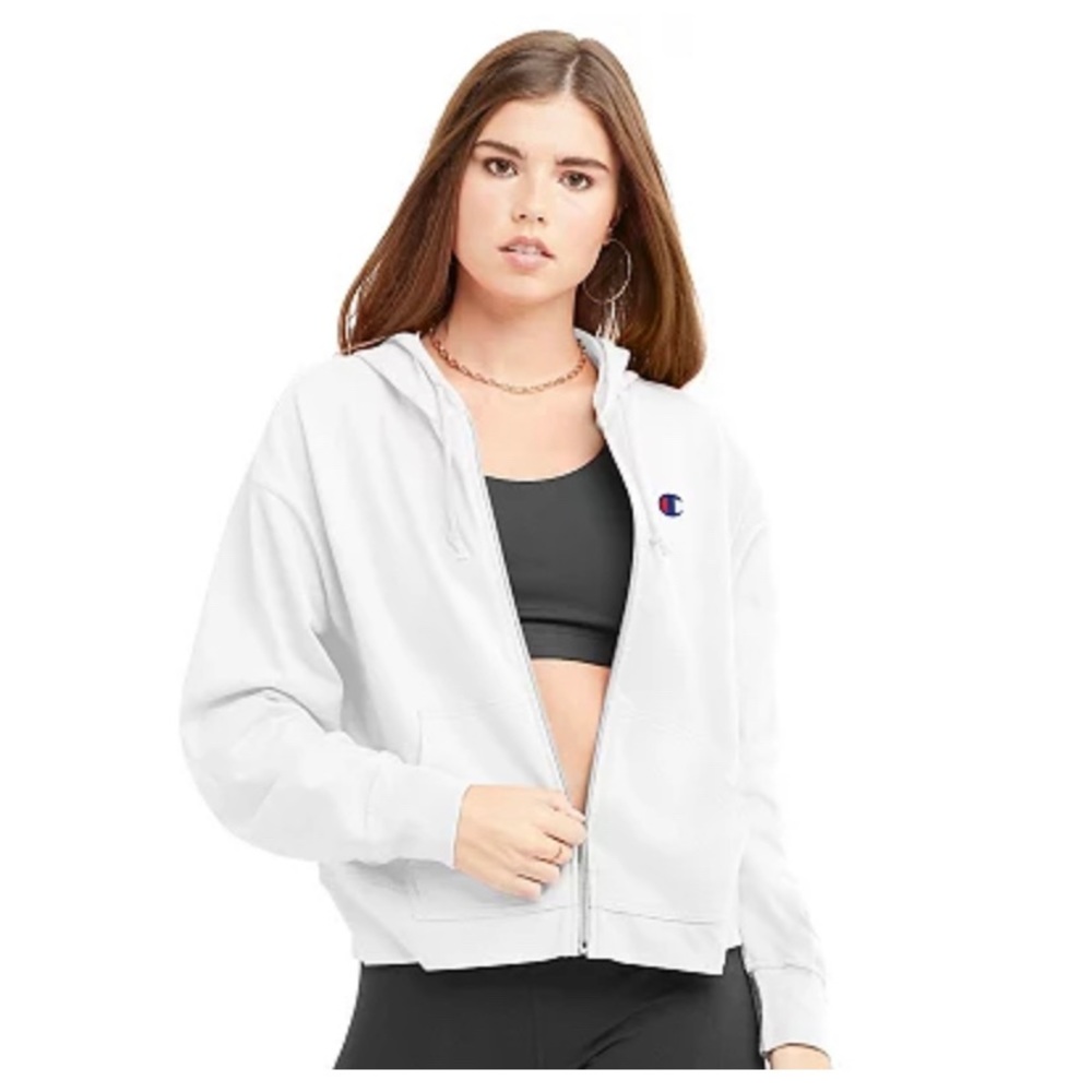 Women's Champion® Full-Zip Hoodie size small EUC